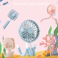 undefined, Mini Stroller Fan,600mAh Personal Portable Desk Handheld Baby Bed Car Seat Fan USB Rechargeable Battery Operated Fan