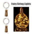 undefined, String Light with Bottle Stopper Wire Fairy Light Wine Bottle Lights with Cork Decoration for Halloween Christmas Holiday Party