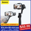 undefined, Baseus 3-Axis Handheld Gimbal Wireless Bluetooth Phone Gimbal Stabilizer for iPhone Tripod Gimbal Smartphone Stabilizer Gimbal