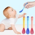 undefined, Baby Feeding Spoons Anti-scalding Safety Temperature Sensing Spoon For Children's Feeding Baby Spoons
