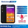 undefined, Blackview BV9900 Pro Thermal Camera Mobile Phone Helio P90 Octa Core 8GB 128GB IP68 4G Rugged Smartphone 48MP Quad Rear Camera