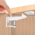 undefined, 10pcs Creative baby safety Lock Plastic Drawer Door Toilet Cabinet Cupboard Safety Locks baby protection child newborns