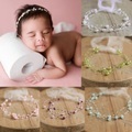 undefined, 1pc Cute Newborn Photography Prop Baby Pearl Headband Princess Baby Girls Headdress Infants Studio Photo Shooting Accessories