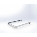 HEMMDAL, HEMMDAL Logistikroller, verzinkt, TK 450 kg, für Paletten 1.200 x 800 mm