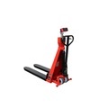 Ravas, Ravas Scherenhubwagen mit Waage, handhydraulisch, Tragfähigkeit 1.000 kg, Gabellänge 1.200 mm, Polyurethan