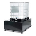 Jungheinrich PROFISHOP, IBC-Station aus PE, inkl. Lochplatte, HxBxT 655 x 1.720 x 1.345 mm