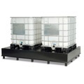 Jungheinrich PROFISHOP, IBC-Station aus PE, inkl. Lochplatte, HxBxT 420 x 1.720 x 2.620 mm