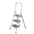 KRAUSE, Krause MONTO Toppy XL 130877 Aluminium Klapptritt klappbar Arbeitshöhe (max.): 2.70 m Silber 6.0 kg
