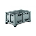 ALPHA Paletten, Palettenbox M, 1200x800x580 mm, durchbrochen, mit 4 Füssen