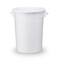 ALPHA Paletten, Kunststofftonne, weiss, 100 Liter