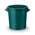 ALPHA Paletten, Kunststofftonne, grün, 50 Liter