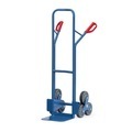 Fetra, fetra® Treppenkarre, 3-armiger Radstern, Tragkraft 200 kg, Schaufel BxT 320 x 250 mm, Stahl