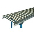 Jungheinrich PROFISHOP, Leicht-Rollenbahn, Stahlrohrrollen, Ø 50 mm, LxB 3.000 x 500 mm, Achsabstand 100 mm