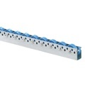 Jungheinrich PROFISHOP, Universal-Rollenschiene, Kunststoffrollen, Teilung 50 mm, TK pro Rolle 10 kg