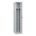 CP, C+P Spind Classic PLUS, 1 Abteil, HxBxT 1.850 x 300 x 500 mm, lichtgrau, lichtgrau, Zylinderschloss, mit Mitteltrennwand
