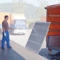 Jungheinrich PROFISHOP, Klappbrücke, federunterstützt mit Fallsicherung, TK 2.500 kg, BxL 1.250 x 1.315 mm