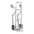 Ameise®, Ameise® Stapelkarre, Aluminium, mit Gleitkufen, TK 200 kg, Schaufel BxT 320 x 250 mm, pannensichere Bereifung