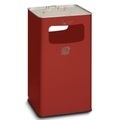 VAR, VAR® Ascher-Abfall-Kombination, Standmodell, 96,1 Liter, feuerrot
