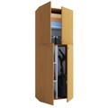 VCM, Holz Besenschrank Staubsauger Putzschrank Haushaltsschrank Drehtüren Lona Holz Besenschrank Staubsauger Putzschrank Haushaltsschrank Drehtüren Lona