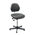Jungheinrich PROFISHOP, Arbeitsdrehstuhl Aktiv Ambla, Sitzhöhe 550-740 mm, Kunstleder, Kunststoffbasis