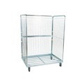 Jungheinrich PROFISHOP, Stahl-Rollbehälter in Euro-Mass, 3-seitig, Ladefläche BxT 1.350 x 950 mm
