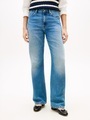 Tommy Hilfiger, Tommy Hilfiger Straight-Jeans mit dezenter Logostickerei