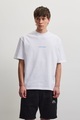 PEGADOR, PEGADOR Rundhalsshirt "COLNE LOGO OVERSIZED TEE" Baumwolle, oversize