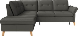 SIT&MORE, sit&more Ecksofa »Göteborg«, inkl. Sitztiefenverstellung, wahlweise mit Bettfunktion & Bettkasten
