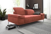 PLACES OF STYLE, Places of Style 3-Sitzer »Caluna«, mit Sitztiefen- und Kopfteilverstellung