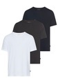 Boss, BOSS T-Shirt »TShirt RN 3P Natura«, (3 tlg.), einfarbiges T-Shirt mit Markenlabel