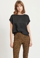 VILA CLOTHES, Vila Clothes - T-Shirt Viellette - Schwarz