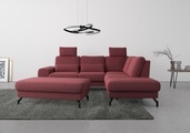 SIT&MORE, sit&more Ecksofa »Cinturo«, inklusive Sitztiefenverstellung und Federkern