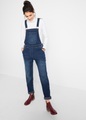 bpc bonprix collection, Jeans-Latzhose mit extra Weite