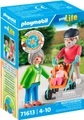 PLAYMOBIL, 71613 My Life Großeltern mit Baby, Konstruktionsspielzeug