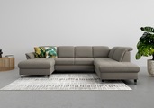 SIT&MORE, sit&more Wohnlandschaft, wahlweise mit Kopfteilverstellung, Bettfunktion und Stauraum