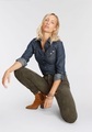 Arizona, Arizona Jeansbluse »Western« mit zierlichen Pattentaschen