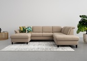 SIT&MORE, sit&more Wohnlandschaft, wahlweise mit Kopfteilverstellung, Bettfunktion und Stauraum