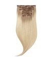Rapunzel of Sweden, Rapunzel of Sweden Classic Clip-ins Straight / Medium Volume / 7 pieces Cool Platinum Blonde Balayage B7.3/10.10 40 cm Haarverlängerung 100 g