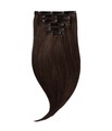 Rapunzel of Sweden, Rapunzel of Sweden Classic Clip-ins Straight / Medium Volume / 7 pieces 2.3 Chocolate Brown 60 cm Haarverlängerung 120 g
