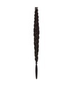 Rapunzel of Sweden, Rapunzel of Sweden Braid Straight 1.2 Black Brown 55 cm Haarverlängerung 75 g