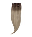 Rapunzel of Sweden, Rapunzel of Sweden Classic Clip-ins Straight / Light Volume / 3 pieces Dark Ashy Blonde Balayage B2.6/10.7 50 cm Haarverlängerung 57 g