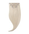 Rapunzel of Sweden, Rapunzel of Sweden Classic Clip-ins Straight / Medium Volume / 7 pieces 10.7 Light Grey 40 cm Haarverlängerung 100 g