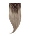 Rapunzel of Sweden, Rapunzel of Sweden Classic Clip-ins Straight / Medium Volume / 7 pieces Dark Ashy Blonde Balayage B2.6/10.7 40 cm Haarverlängerung 100 g