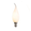 LUEDD, 5er Set E14 dimmbare LED Glühlampen F35 matt 3W