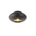 QAZQA, Orientalische Deckenlampe schwarz mit Gold 25 cm - Radiance