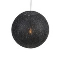 QAZQA, Land Hängelampe schwarz 60 cm - Corda