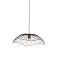 QAZQA, Design Hängelampe schwarz 50 cm - Pua
