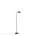 QAZQA, Moderne Stehlampe schwarz inkl. LED 4-stufig dimmbar - Botot