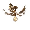 QAZQA, Vintage Deckenleuchte Gold 46 cm - Botanica