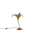 QAZQA, Vintage Tischlampe Gold 40 cm - Botanica
